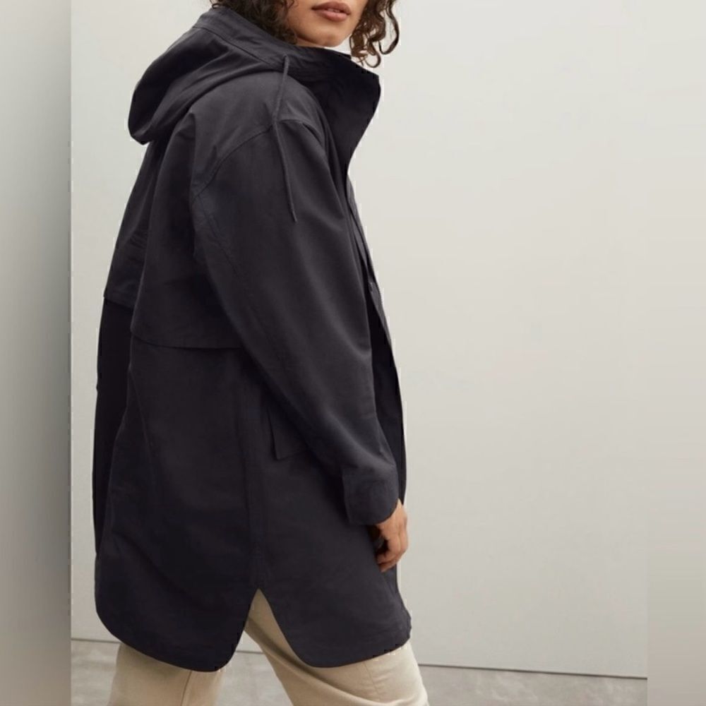 Everlane The ReNew Anorak Hooded Coat Size Extra Small - Picture 3 of 10